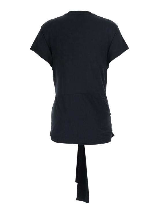 26FW 토템 반팔 티셔츠 263WRT0755FB0419001 Black - TOTEME