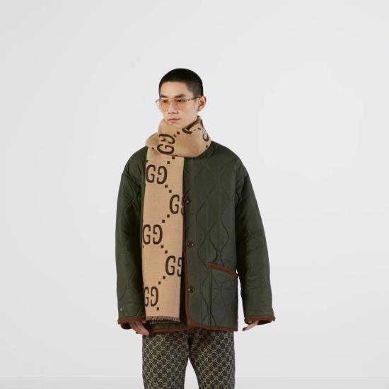 26SS 구찌 머플러/스카프 4955924G350 2179 Beige - GUCCI