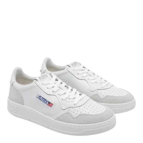 26FW 오트리 메달리스트 로우 스니커즈 AULM LS30 White - AUTRY