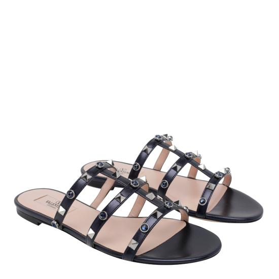 26SS 발렌티노 가라바니 뮬/슬리퍼 S0C49ELQ F8Y Blue - VALENTINO GARAVANI