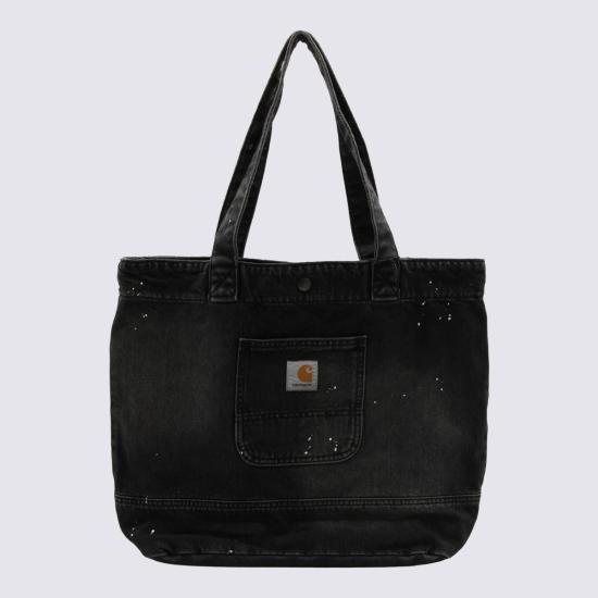 26FW 칼하트 WIP 숄더백 I037032 89EJ DESTROY WASH BLACK
