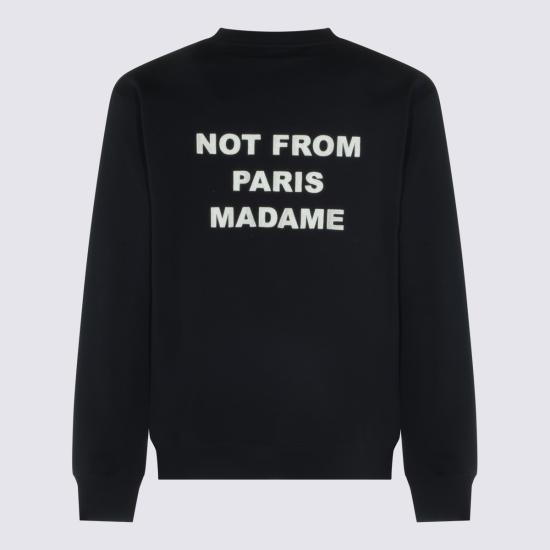 26FW 드롤드무슈 긴팔 티셔츠 PERMSW149 CO127NY Navy - DROLE DE MONSIEUR