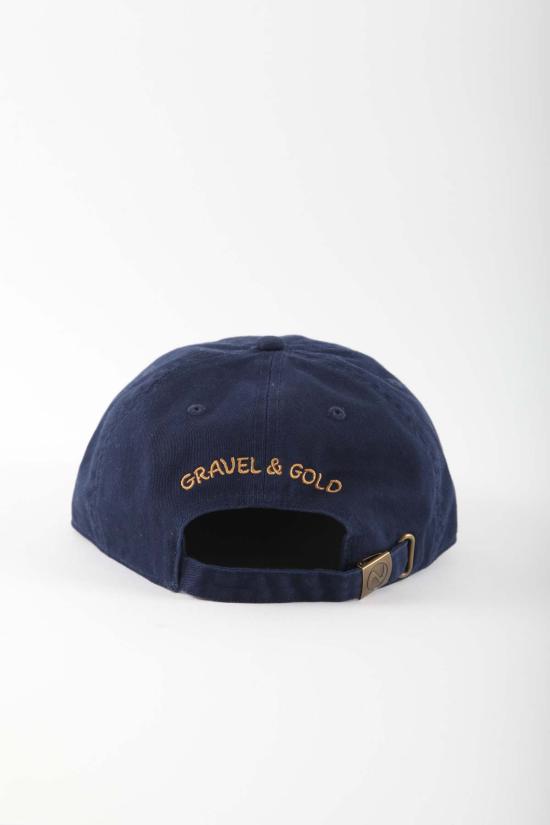  그래블 앤 골드 볼캡 자갈과 금 강 플랫 브림 캡 - GRAVEL & GOLD