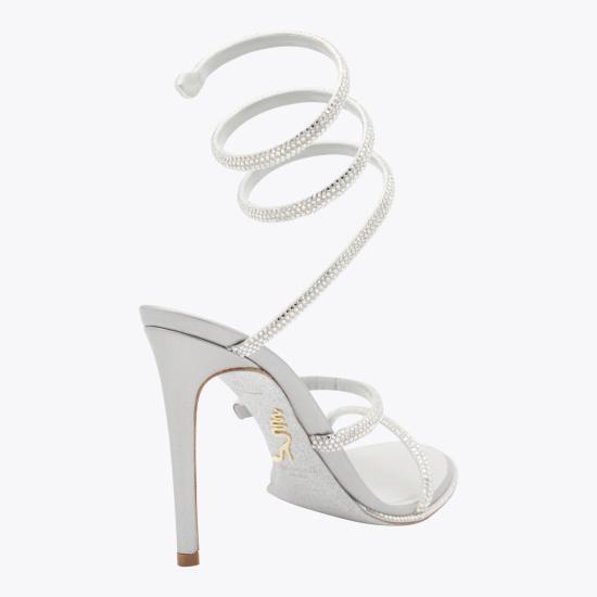 26FW 르네 카오빌라 샌들 C12538105 R001V232 Silver - RENE CAOVILLA