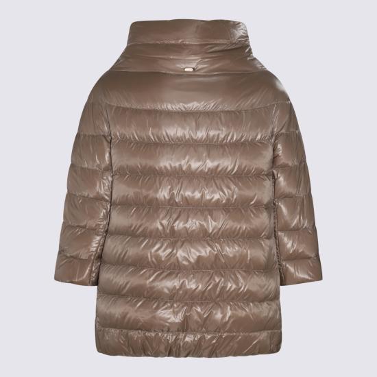 26FW 에르노 아민타 케이프 PI0043DIC 12017Z2600 Tortora - HERNO