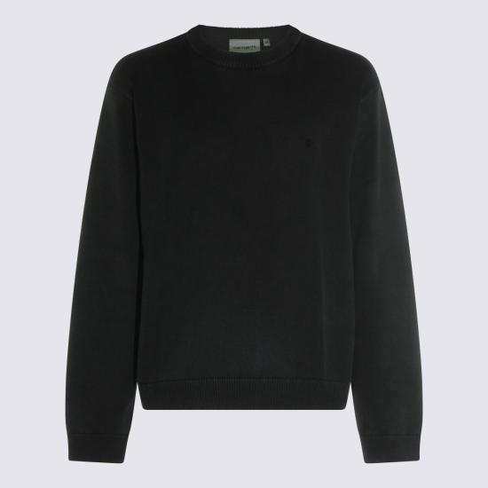 26FW 칼하트 WIP 스웨터 I036819 89GD Black