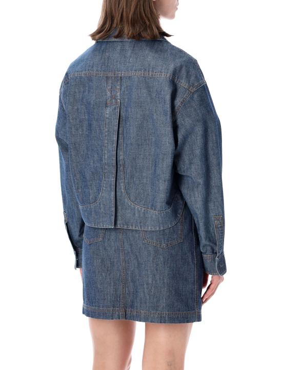 26FW 펜디 데님 자켓 FLF861AW8H F0QB0 Blu - FENDI