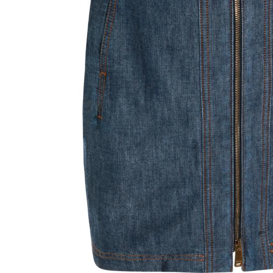 26FW 펜디 데님 원피스 FLD576AW8H F0QB0 Blu - FENDI