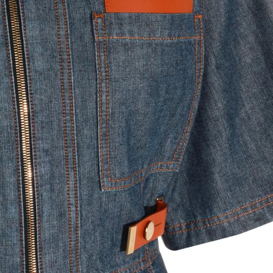26FW 펜디 데님 원피스 FLD576AW8H F0QB0 Blu - FENDI