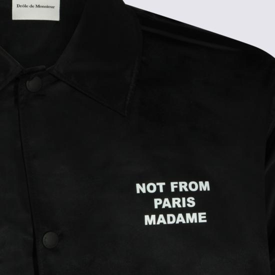 26FW 드롤드무슈 봄버 자켓 PERMJT183 PA014BL Black - DROLE DE MONSIEUR
