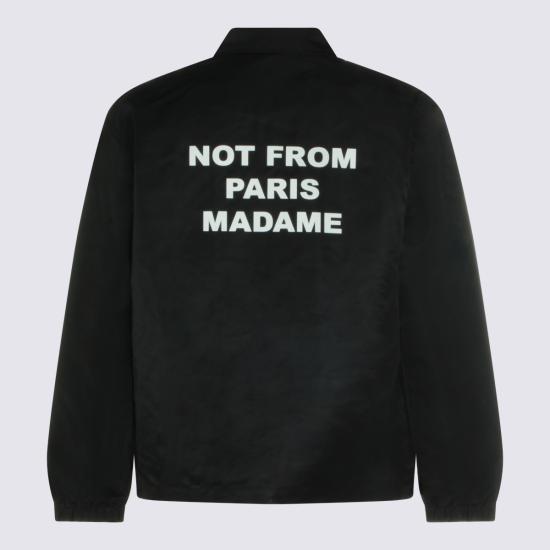 26FW 드롤드무슈 봄버 자켓 PERMJT183 PA014BL Black - DROLE DE MONSIEUR