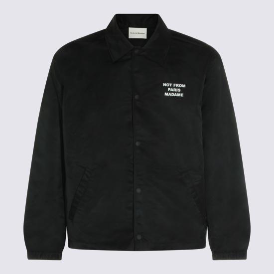 26FW 드롤드무슈 봄버 자켓 PERMJT183 PA014BL Black