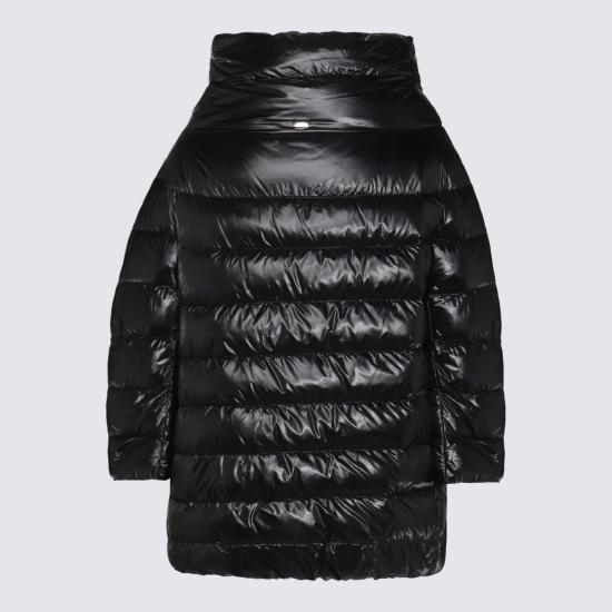 26FW 에르노 아민타 케이프 PI0043DIC 12017Z9300 Nero - HERNO