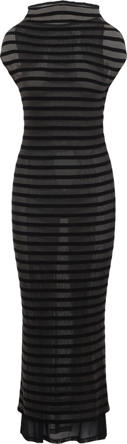 25FW 장 폴 고티에 롱 원피스 2534FRO400M0880000BLACK DIVERS - JEAN PAUL GAULTIER