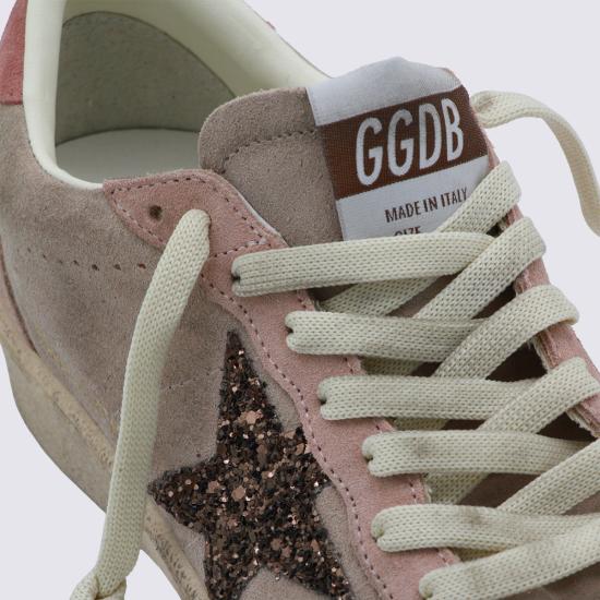 26FW 골든구스 스니커즈 GWF00117 F00869425819 CAMELIA PINK NUT BROWN - GOLDEN GOOSE