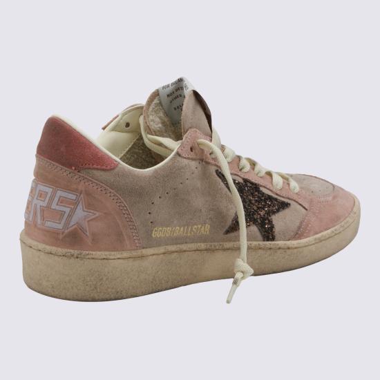 26FW 골든구스 스니커즈 GWF00117 F00869425819 CAMELIA PINK NUT BROWN - GOLDEN GOOSE