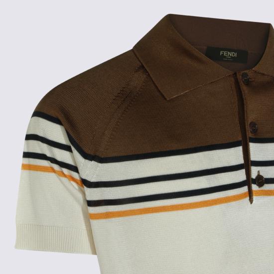 26FW 펜디 폴로 티셔츠 FZC173 AWZ5F1X35 Multi - FENDI