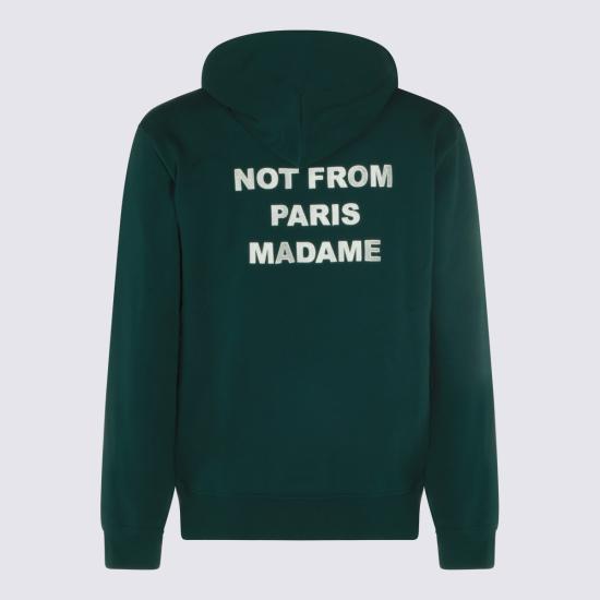 26FW 드롤드무슈 후드 티셔츠 PERMHO162 CO127DGN Dark green - DROLE DE MONSIEUR