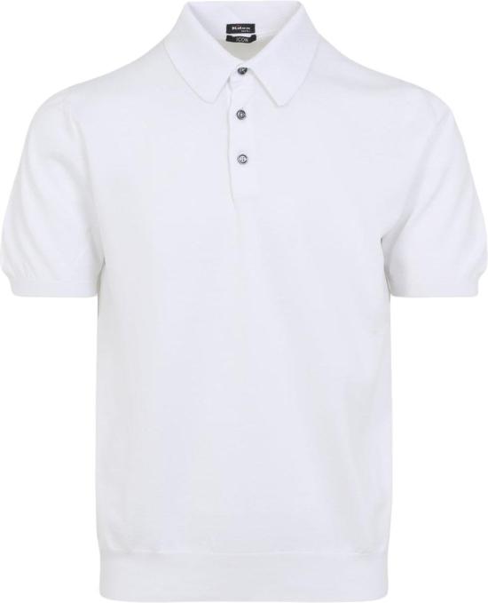 26SS 키톤 폴로 티셔츠 UMKXX3340C014BIANCO DIVERS - KITON