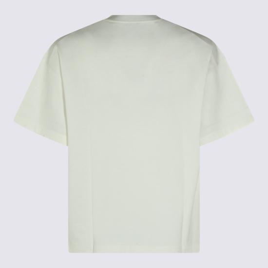 26FW 질샌더 반팔 티셔츠 J22GC0277 J20347102 PORCELAIN - JIL SANDER