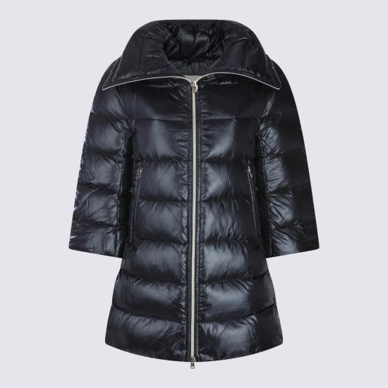 26FW 에르노 클레오페 A-쉐입 다운 코트 PI0001DIC 12017Z9300 Nero