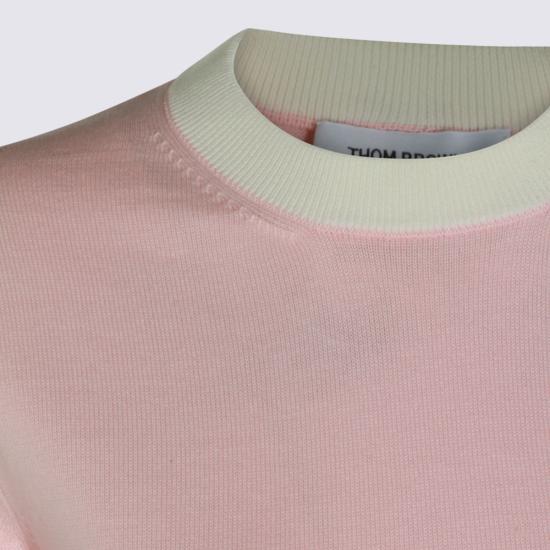 26FW 톰브라운 스웨터 FKA519A Y3006642 LIGHT PINK - THOM BROWNE
