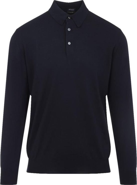 26SS 키톤 폴로 티셔츠 UMKXX35K4006BLUNAVY DIVERS - KITON