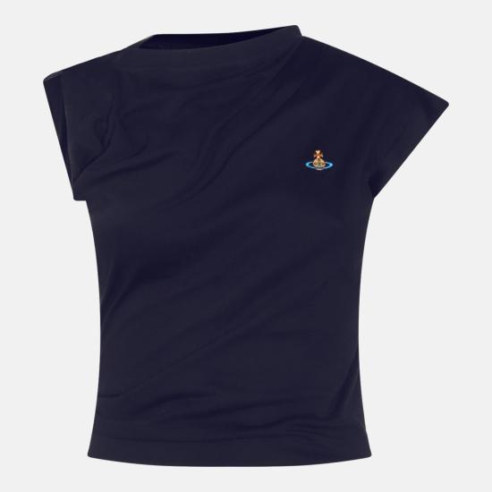 26FW 비비안웨스트우드 헤보 탑 1504000A J00BLK410 Navy