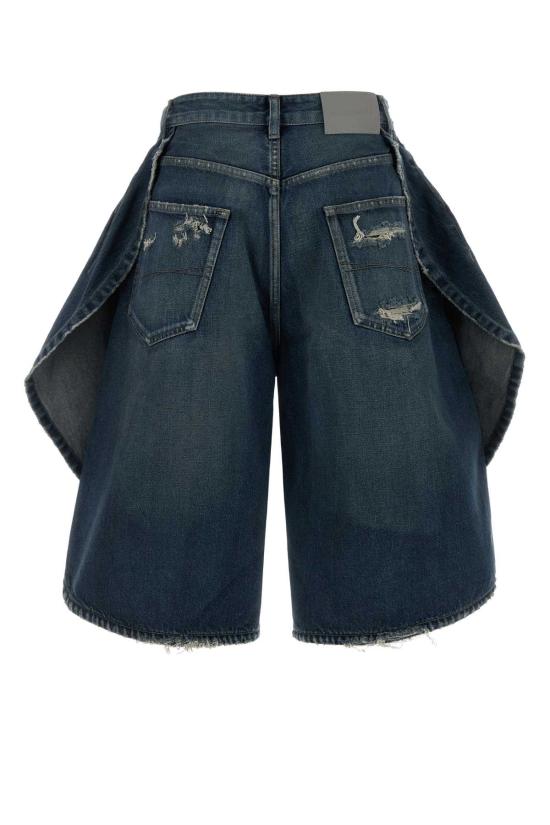 26SS 발렌시아가 튤립 버뮤다 872219TRW61 4060 DARKOCEAN - BALENCIAGA