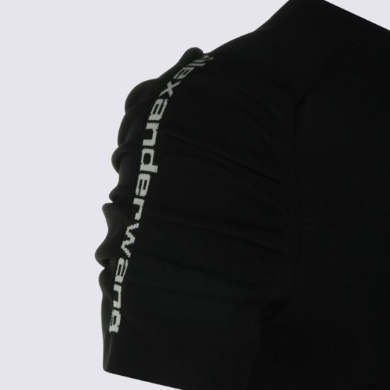 26FW 알렉산더 왕 숏 원피스 1KC3266047 001 Black - ALEXANDER WANG