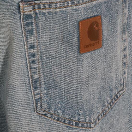26FW 칼하트 WIP 에어론 팬츠 I036728 01UR BLUE WASHED - CARHARTT WIP