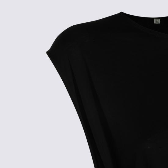 26FW 토템 롱 원피스 263WRD0347 FB0669001 Black - TOTEME