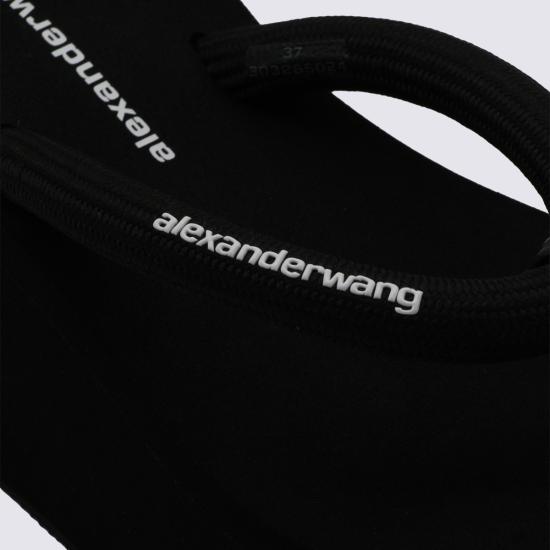 26FW 알렉산더 왕 뮬/슬리퍼 30326S024 001 Black - ALEXANDER WANG