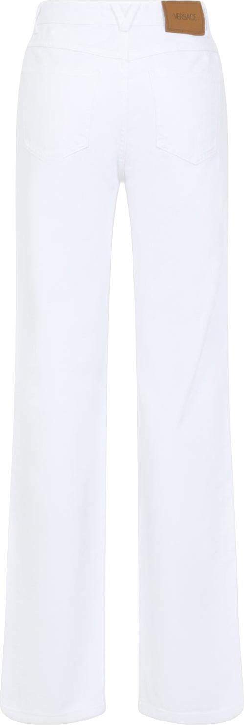 26SS 베르사체 스트레이트 팬츠 10137451A085701D110WHITE DIVERS - VERSACE