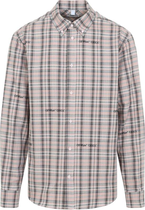 26SS 오프화이트 긴팔 셔츠 44XGE04MS26F001680MAUVEMORN DIVERS - OFF WHITE