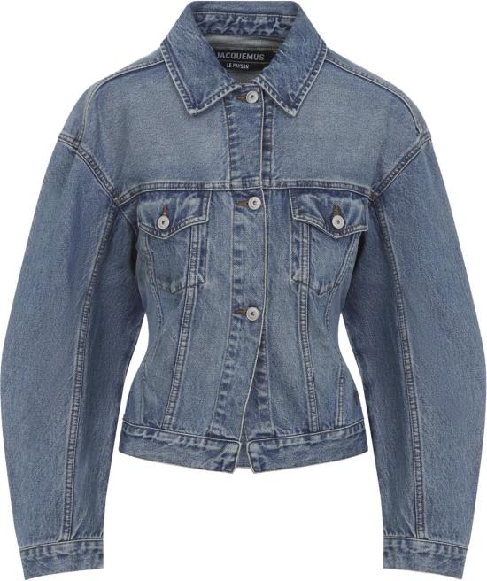 26SS 자크뮈스 데님 자켓 JAW00027AD0003833CBLUETABAC DIVERS - JACQUEMUS