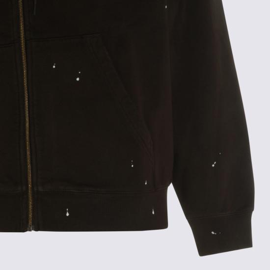 26FW 칼하트 WIP 후드 티셔츠 I036913 47EJ DESTROY WASH TOBACCO - CARHARTT WIP