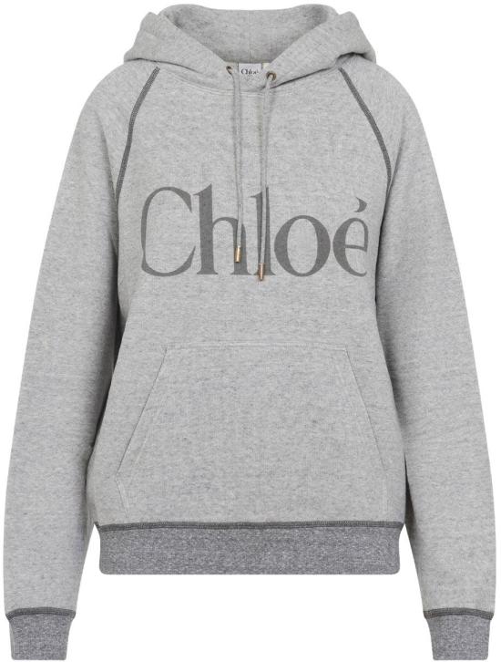 25FW 끌로에 후드 티셔츠 CH25AJH10179060VAPORGREY DIVERS