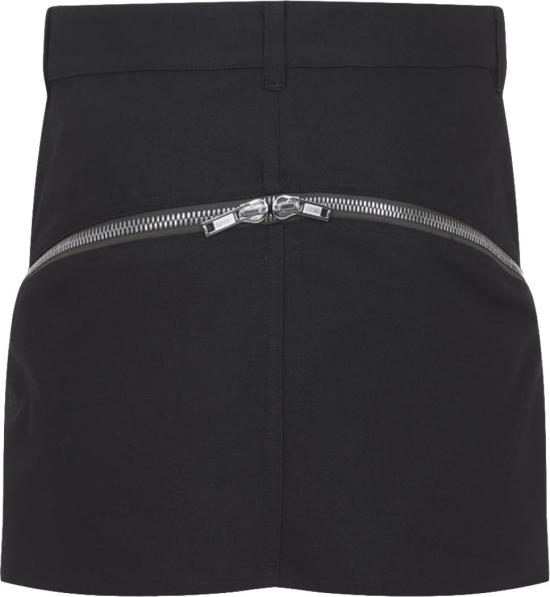 26SS 릭 오웬스 숏 스커트 RP01F6362CDU09BLACK DIVERS - RICK OWENS