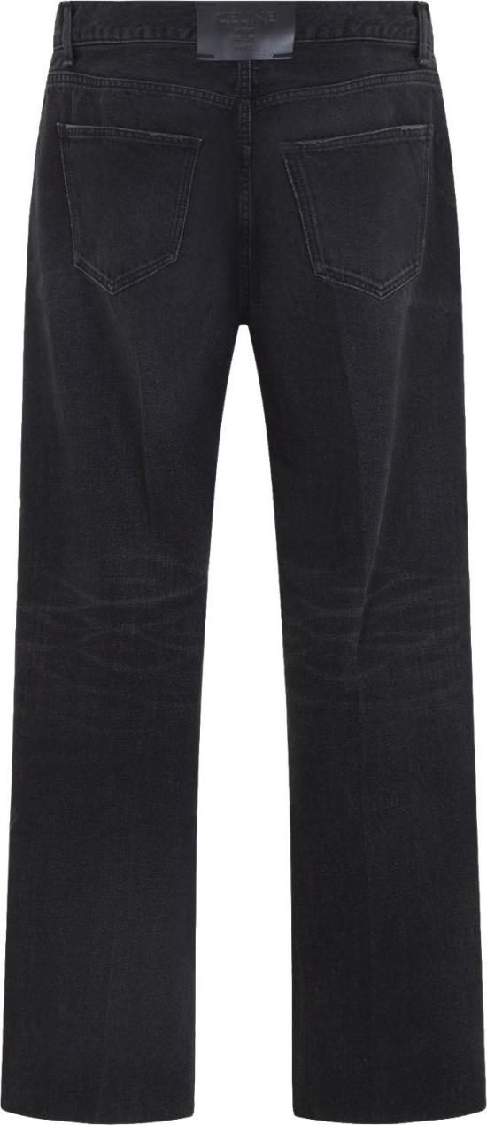 26SS 셀린느 코튼 데님 보이프렌드 진 001 RP0DI932FGDN6MAXBLACKWASH DIVERS - CELINE