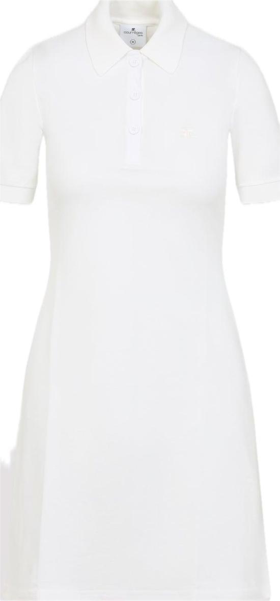  쿠레쥬 숏 원피스 125JRO554JS01930079NATURAL DIVERS - COURREGES