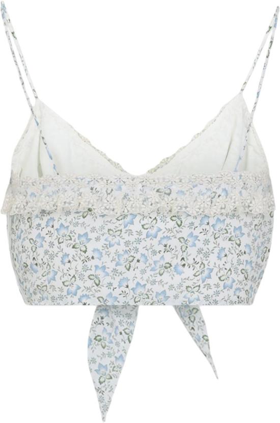 26SS 에르마노 설비노 민소매 티셔츠 D482L393APXWES4837STFIORI DIVERS - ERMANNO SCERVINO