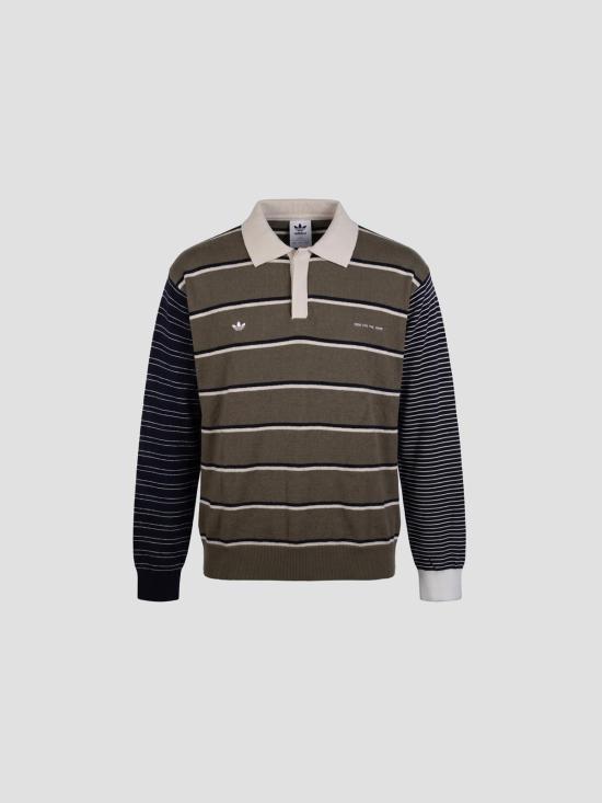 26SS 아디다스 X 송 포 더 뮤트 폴로 티셔츠 KS1343 OLST ALM BLK OLIVE STRATA ALUMINA BLACK