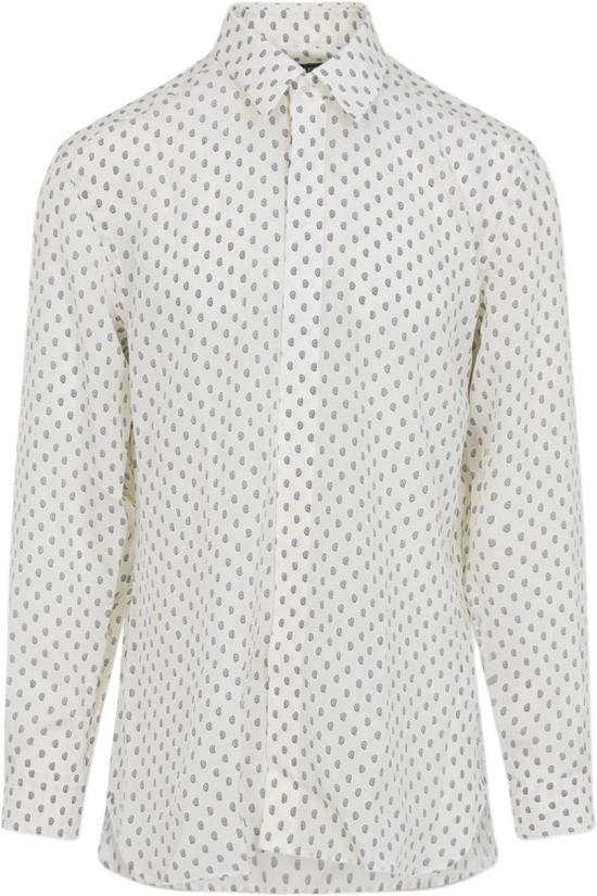 26SS 톰포드 셔츠 HRN004FMS082WUCWHITEBLUE DIVERS - TOMFORD