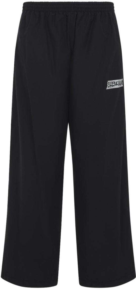 26SS 발렌시아가 마스킹 테이프  트랙팬츠 857634TPQ381000BLACK DIVERS