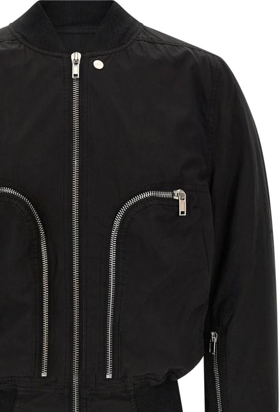 26SS 릭 오웬스 봄버 자켓 DU01F4784CR09BLACK - RICK OWENS