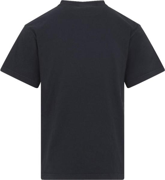 26SS 발렌시아가 반팔 티셔츠 850261TTVV31041FADEDWASHEDBLACK DIVERS - BALENCIAGA