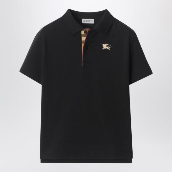 26FW [키즈] 버버리 폴로 셔츠 8117373153158 Black
