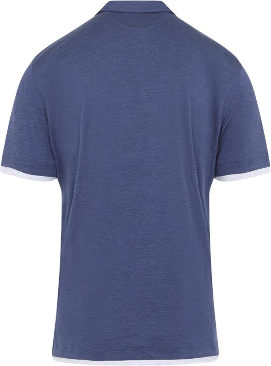 26SS 브루넬로 쿠치넬리 저지 폴로 셔츠 MR8333966CTA27DENIM DIVERS - BRUNELLO CUCINELLI
