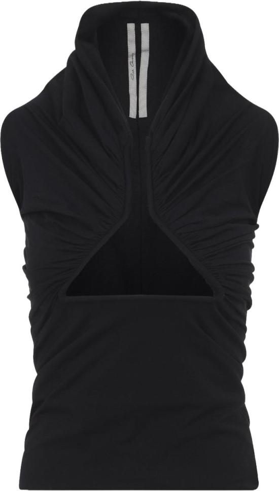 26SS 릭 오웬스 민소매 티셔츠 RP01F6223JNDB09BLACK DIVERS - RICK OWENS